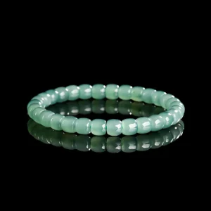 Myanmar jade old bead bracelet