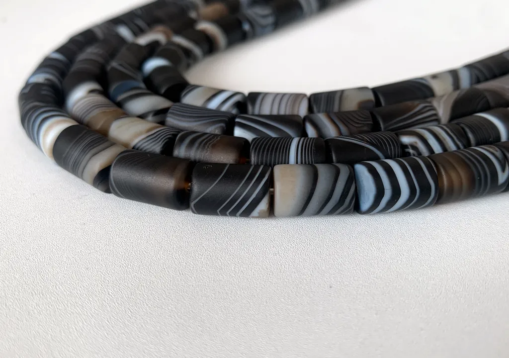 minimalist luxury natural stone jewelry for men bracelet and necklace