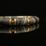 Matte Tailcoat Agate Bracelet (8mm) - 图片 3