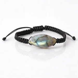 Labradorite Braided Bracelet