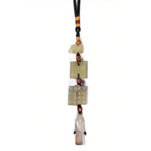 Yanmao Vintage Chinese Blessing Charm traditional oriental jewelry