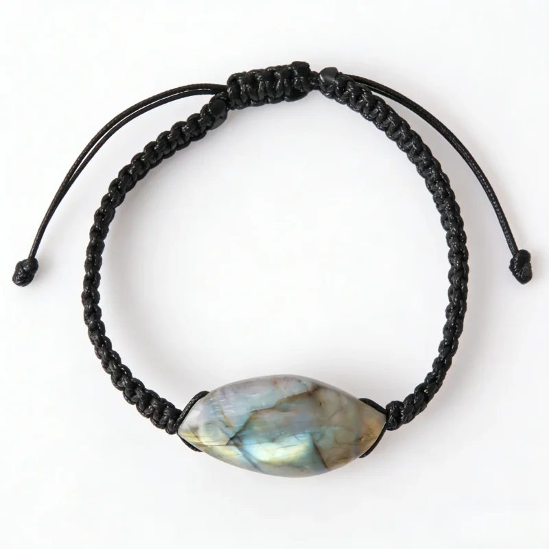 Labradorite Braided Bracelet - Image 2