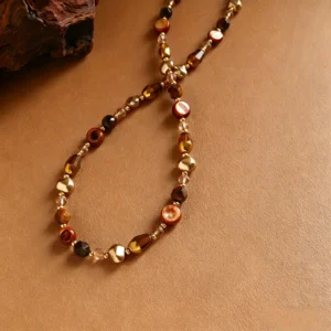 Luxury Vintage Tiger's Eye Necklace