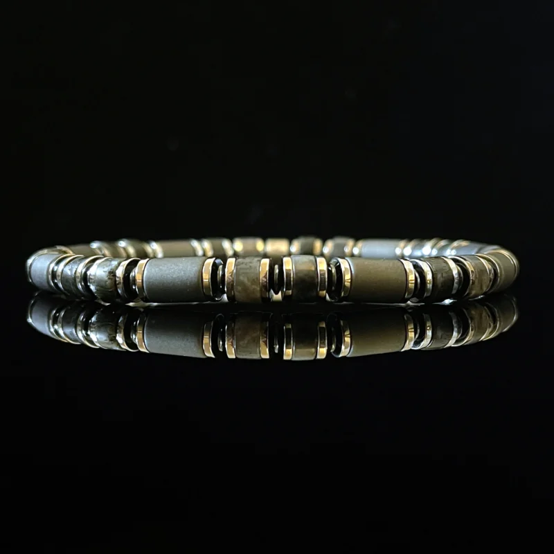 Labradorite - Magnetic Hematite