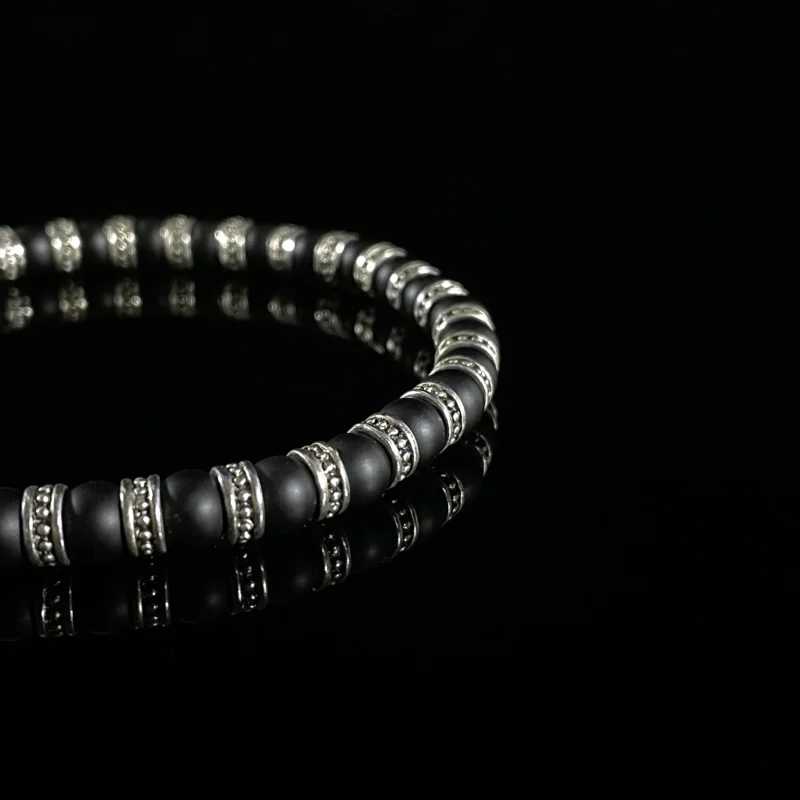 Vintage Matte Black Onyx