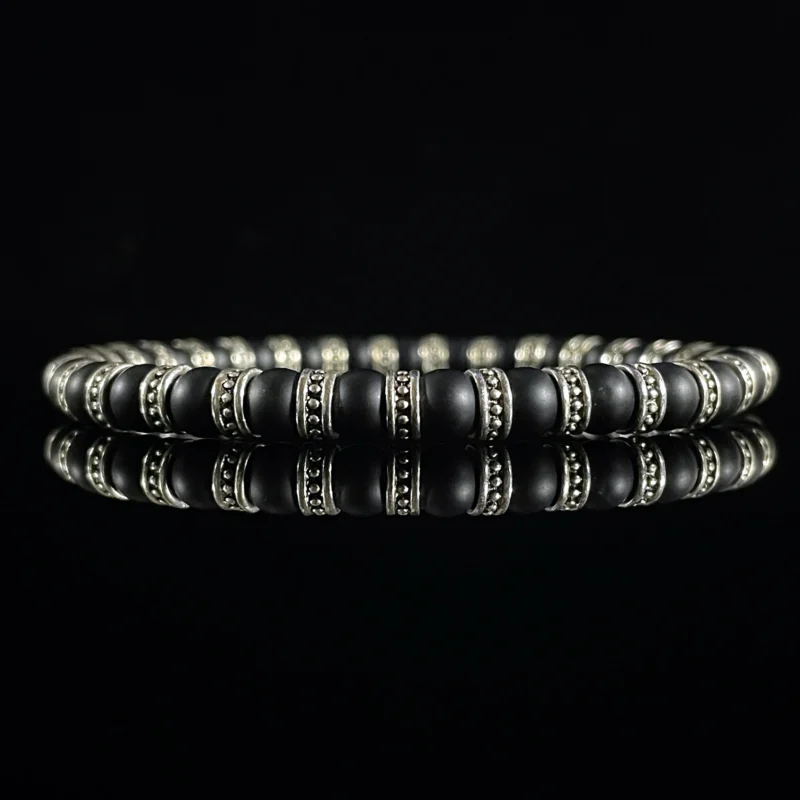 Vintage Matte Black Onyx