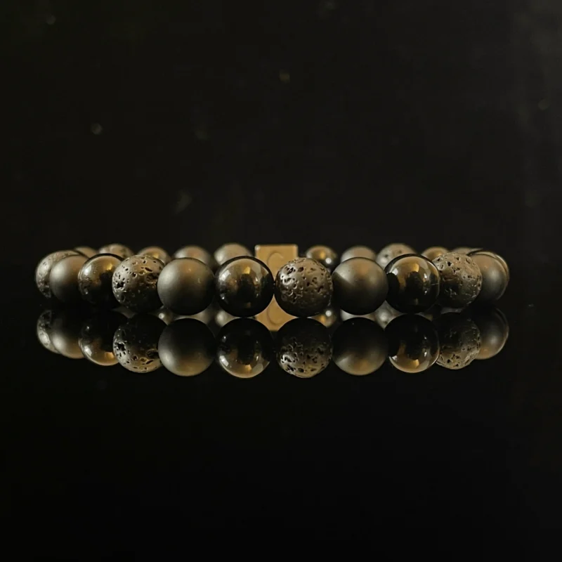 Volcanic Stone - Obsidian - Matte Black Onyx